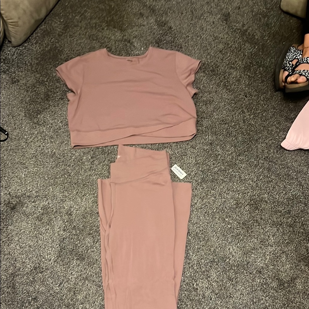 Old Navy Blush Lounge Set